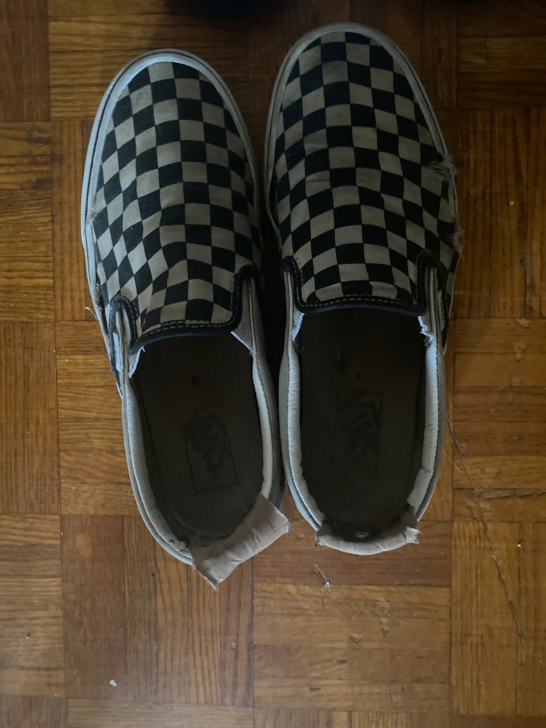 Vans Checkerboard Slip-On Shoes