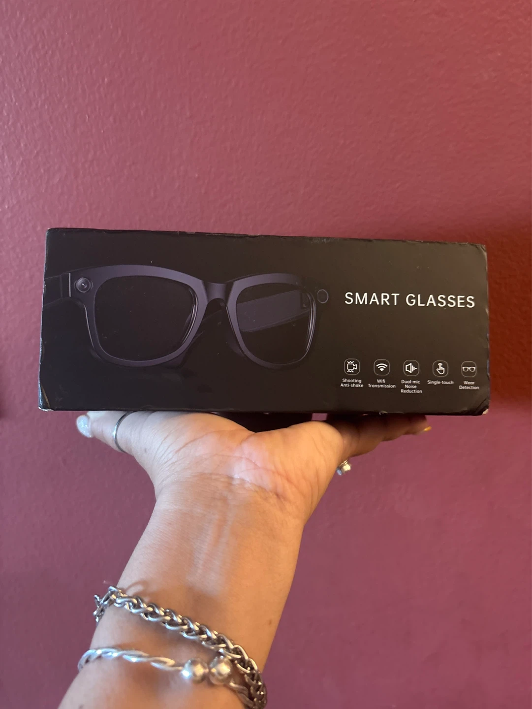 New Smart Glasses with Camera and WiFi