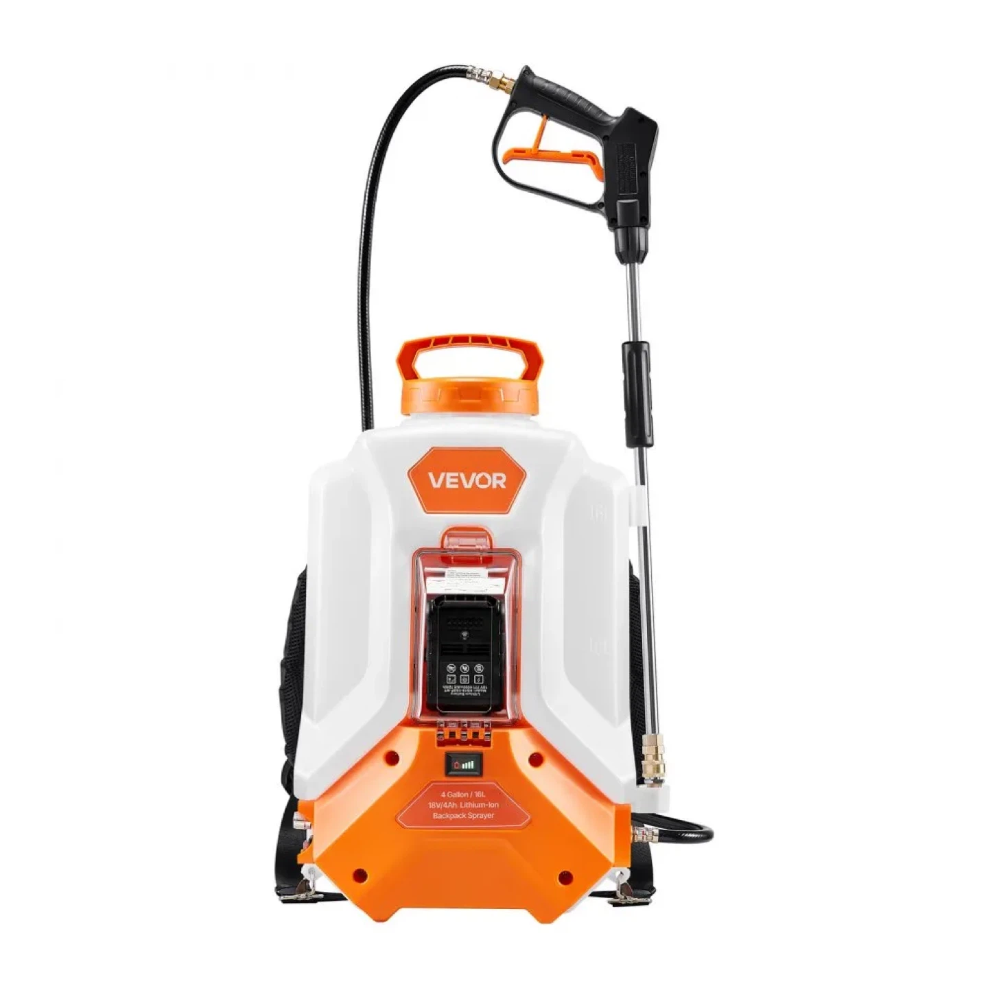 VEVOR 4 Gallon 16L Electric Backpack Sprayer
