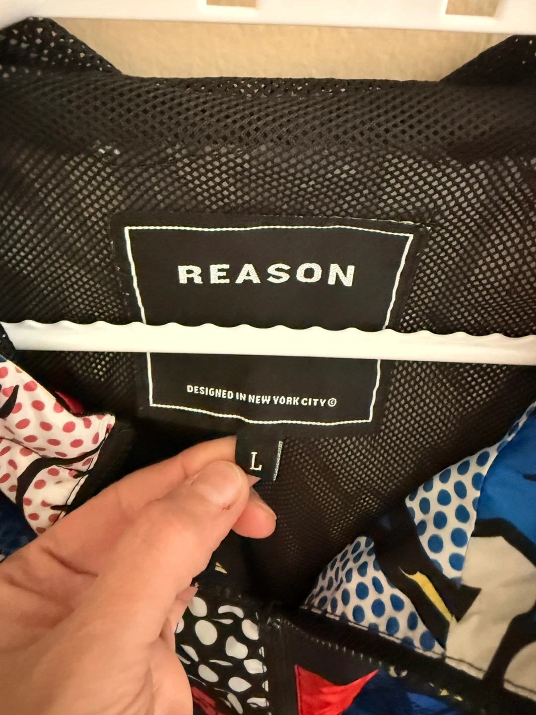 Reason Brand Pullover Anorak Jacket Size L - photo 2