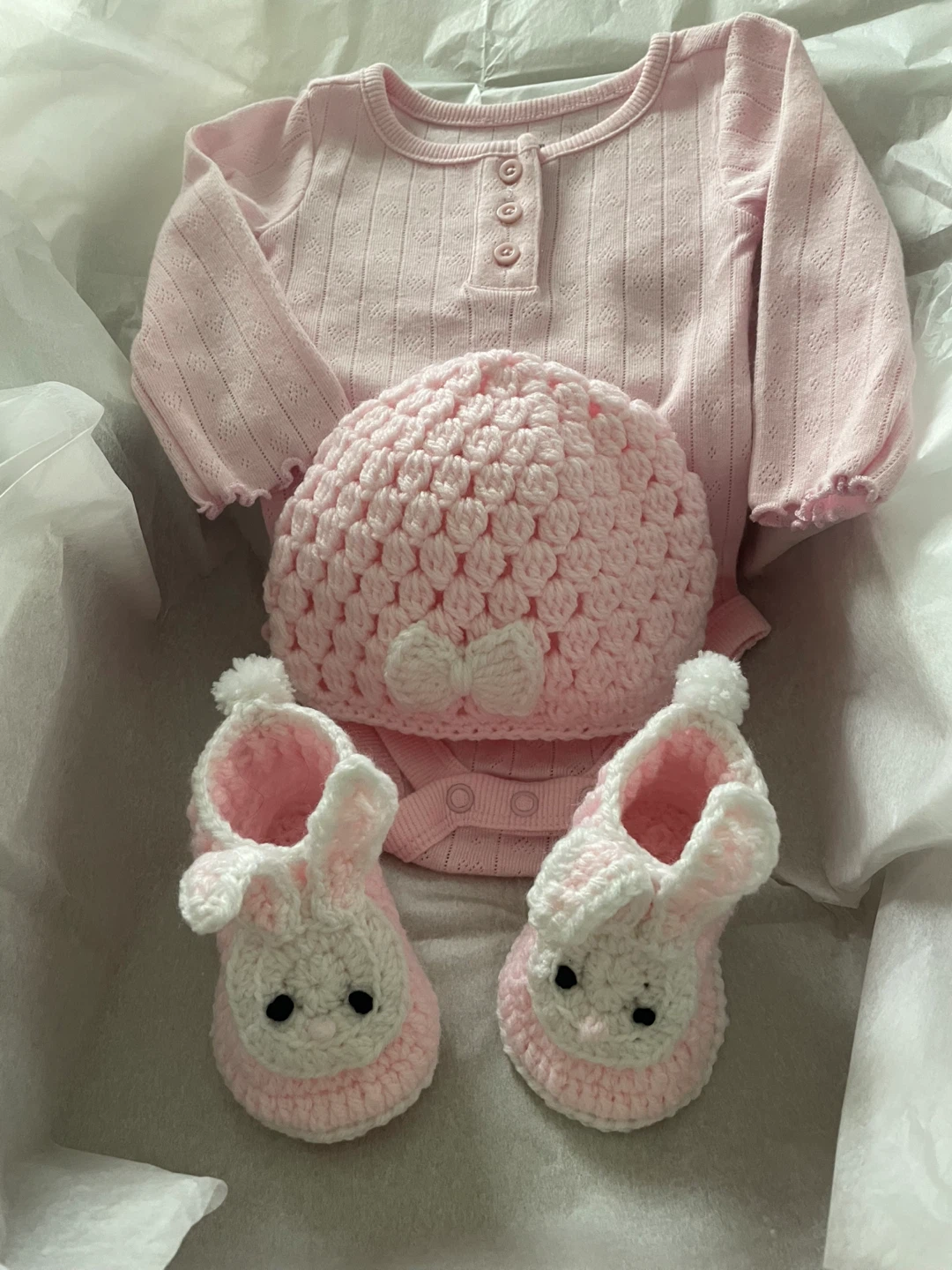 0-3 months baby girl set.