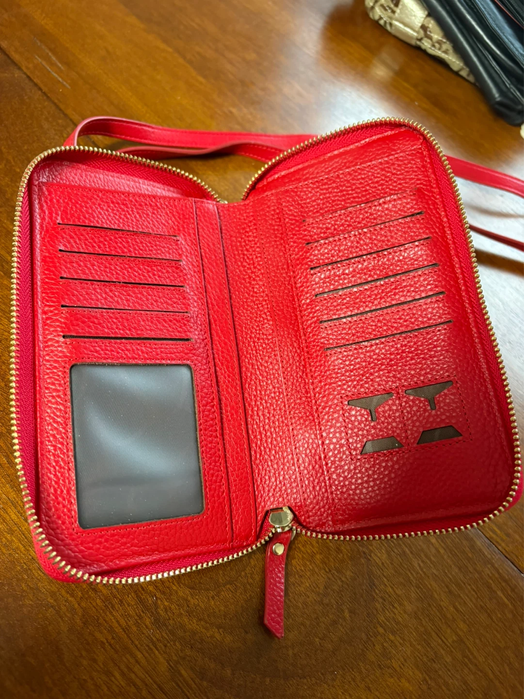 Red  Wallet Purse - photo 3