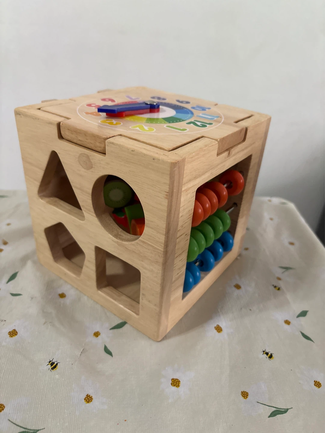Wooden Activity Cube - photo 3