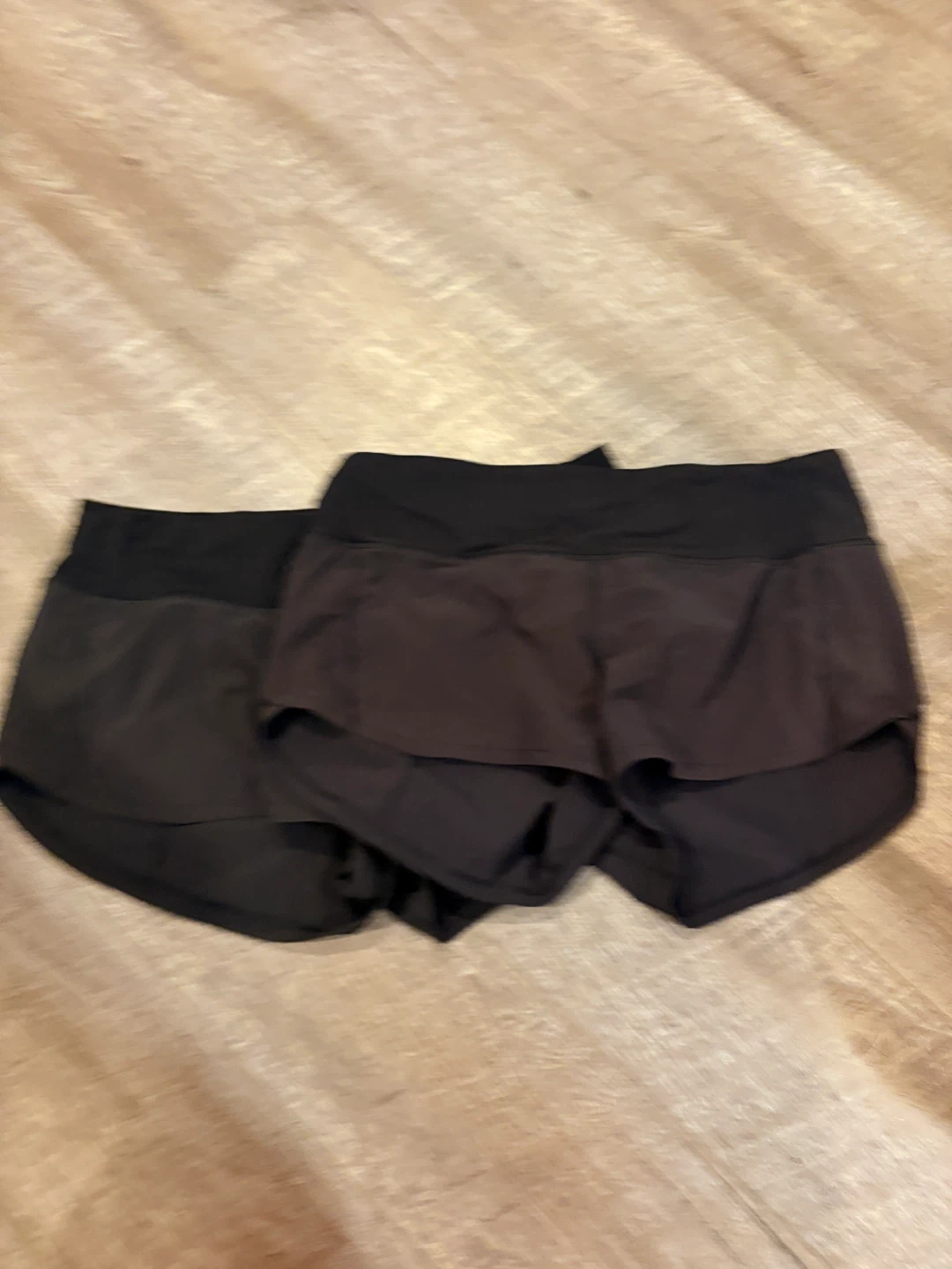 Lululemon Running Shorts - Black & Brown - photo 2