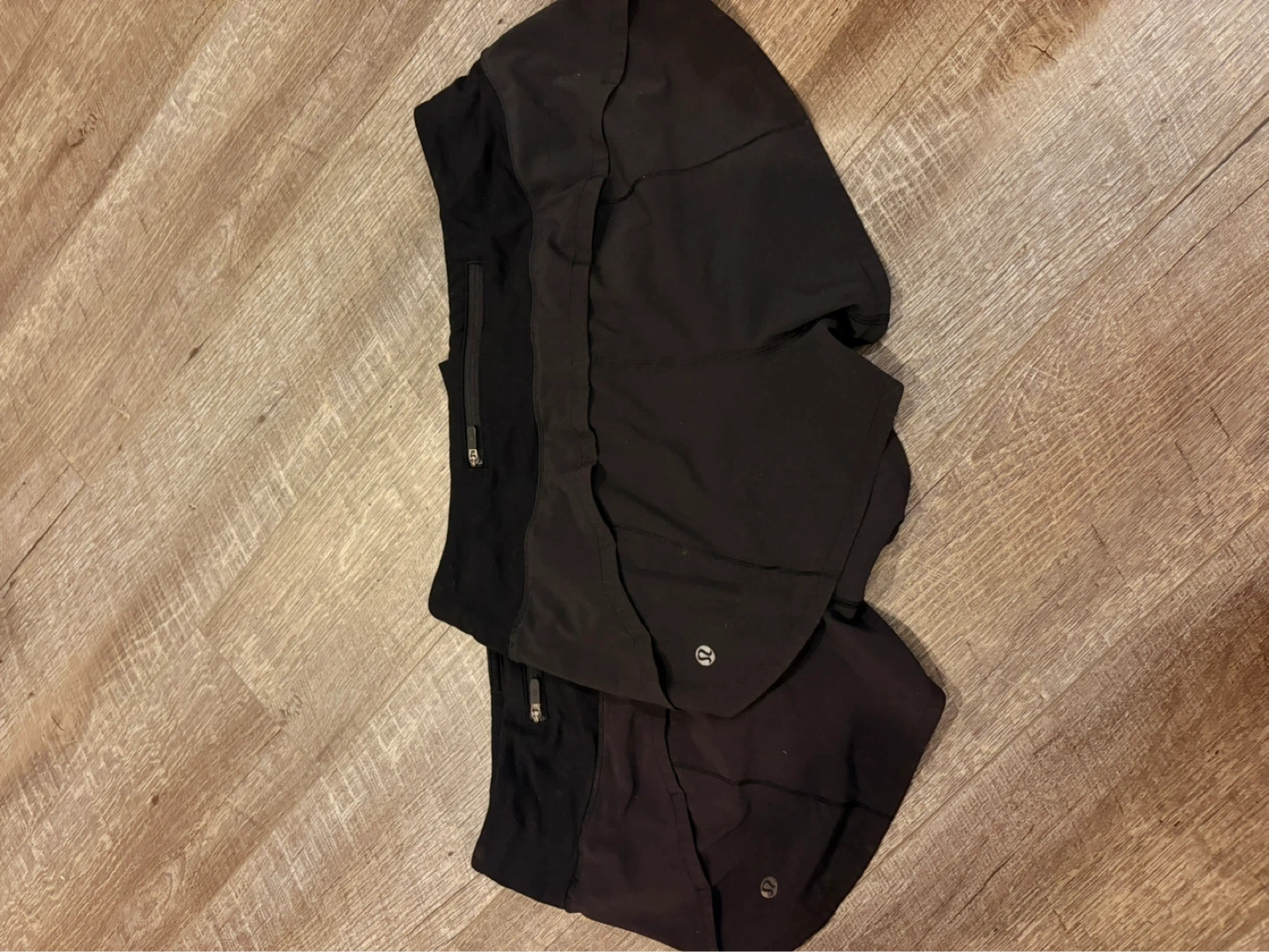 Lululemon Running Shorts - Black & Brown - photo 3