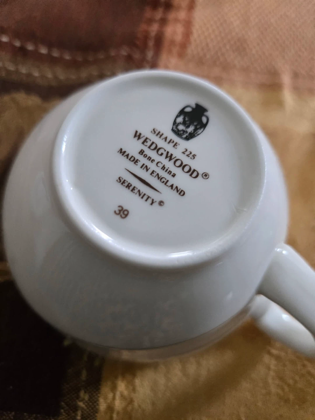 Wedgwood Serenity Bone China Cup and Saucer Set - photo 3