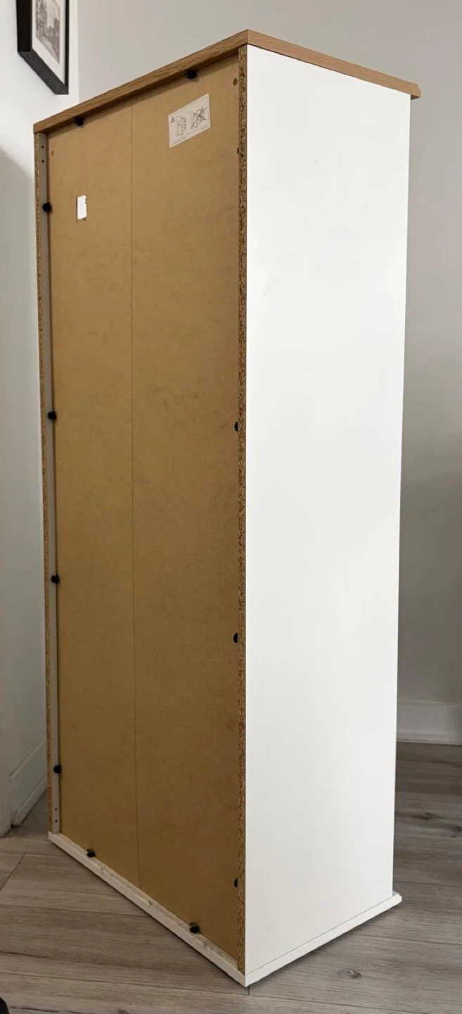 IKEA SKRUVBY Bookcase (White, 60 × 140 cm) - photo 4