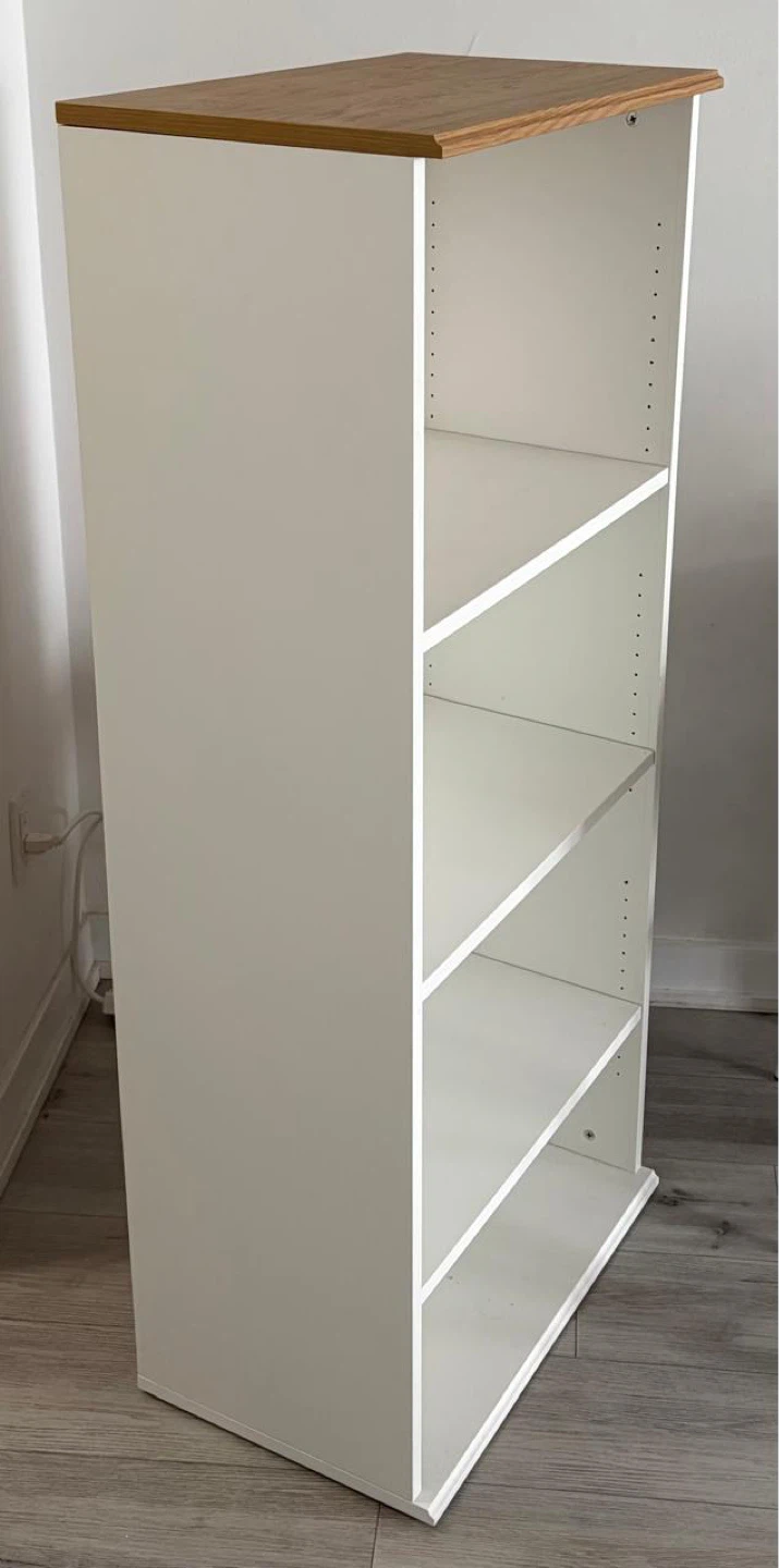 IKEA SKRUVBY Bookcase (White, 60 × 140 cm) - photo 2