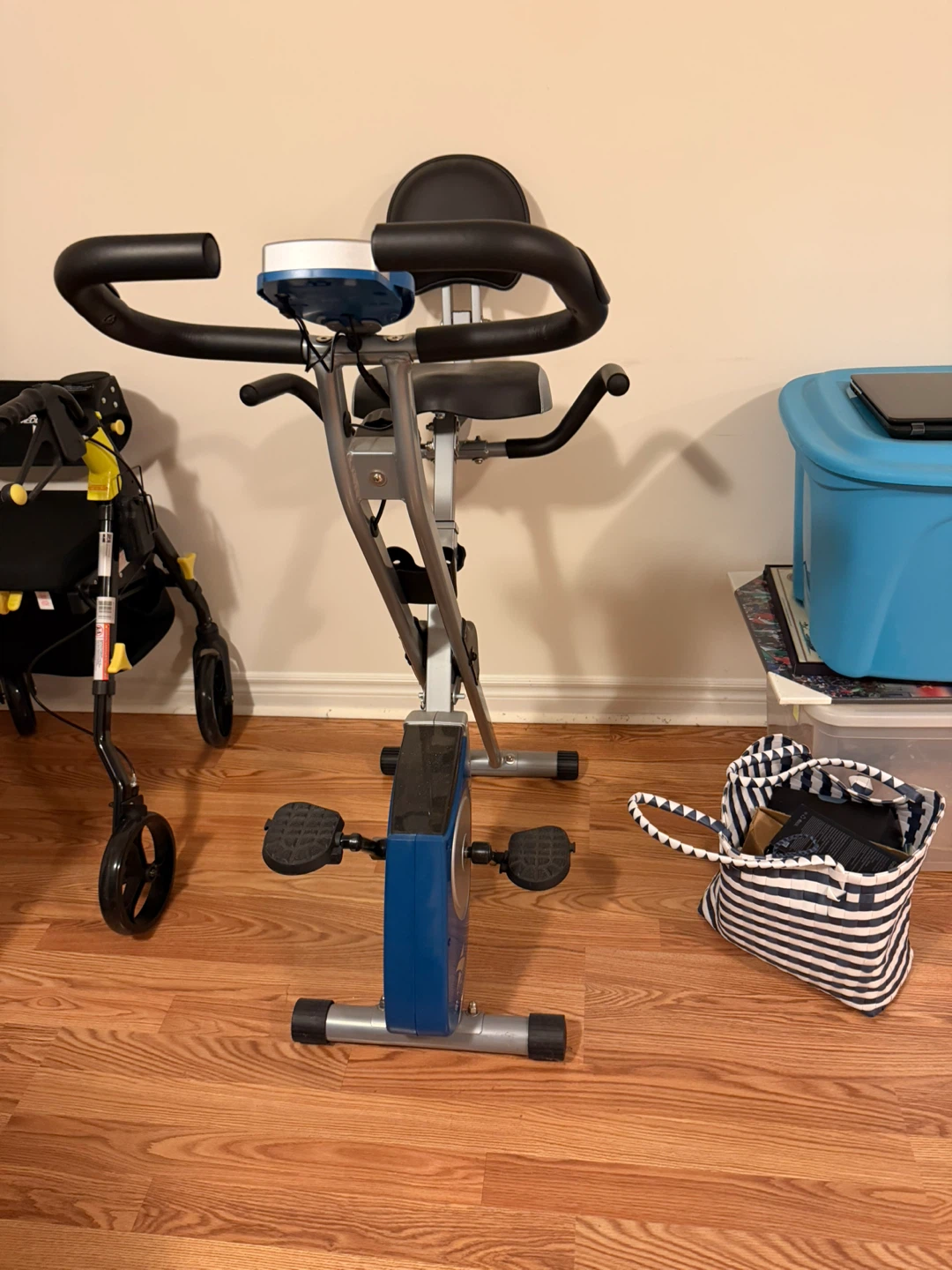 Blue Exercise Bike