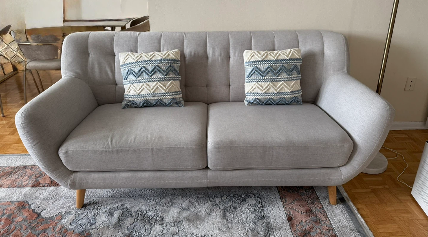 3 Seater Grey Sofa