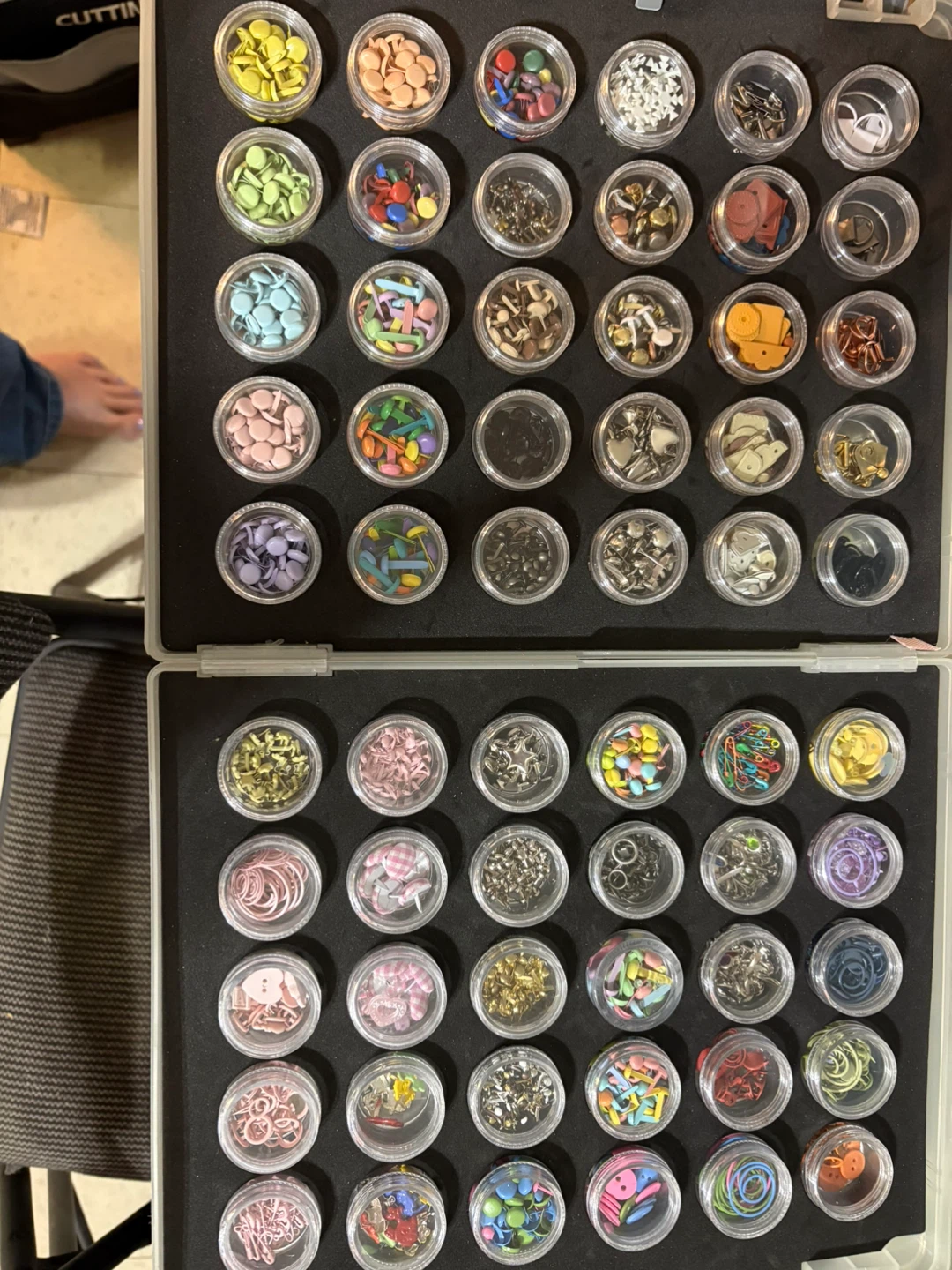 Close to My Heart Craft Organizer Assorted Supplies