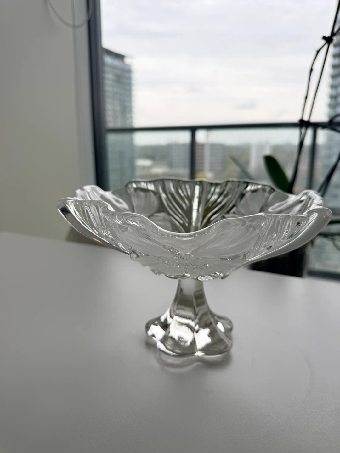 Walthersglas Crystal Footed Bowl - photo 3