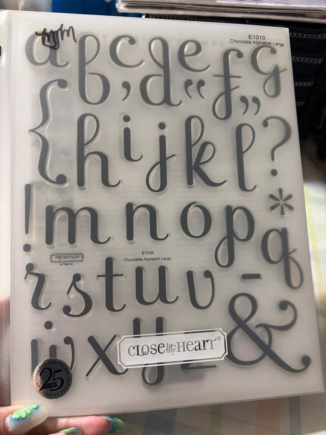 Close to My Heart Stamp Sets - Alphabet & Phrases - photo 2