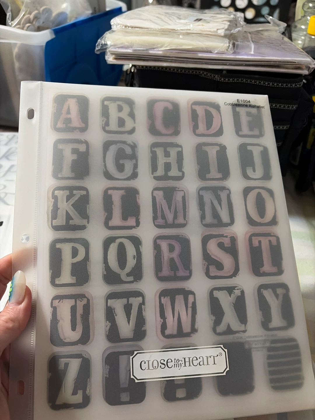 Close to My Heart Stamp Sets - Alphabet & Phrases - photo 3