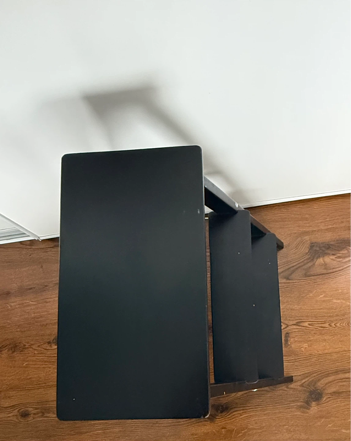 Black 3-Step Folding Step Stool - photo 3