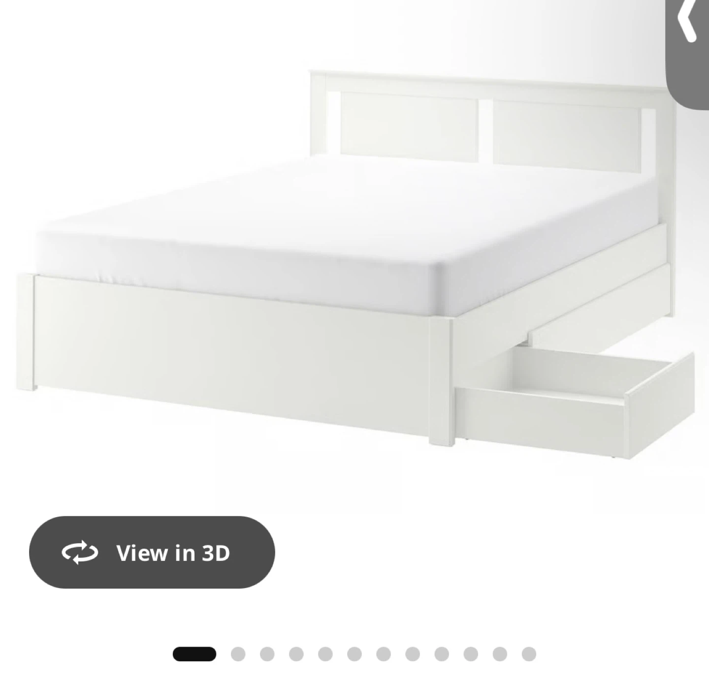 Delivery Full Size W Drawers. Cama con cajones.
