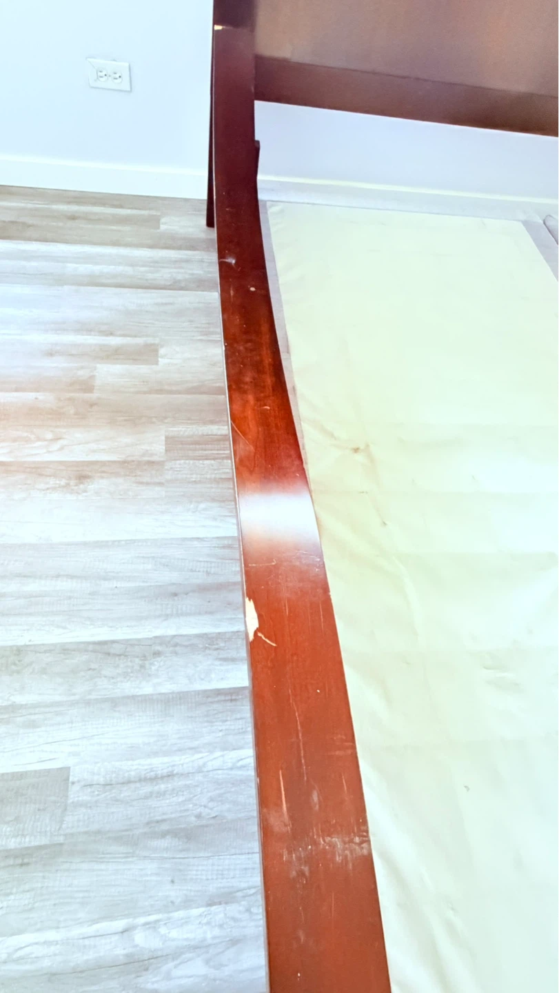 Dark Brown KING Bed Frame - photo 4
