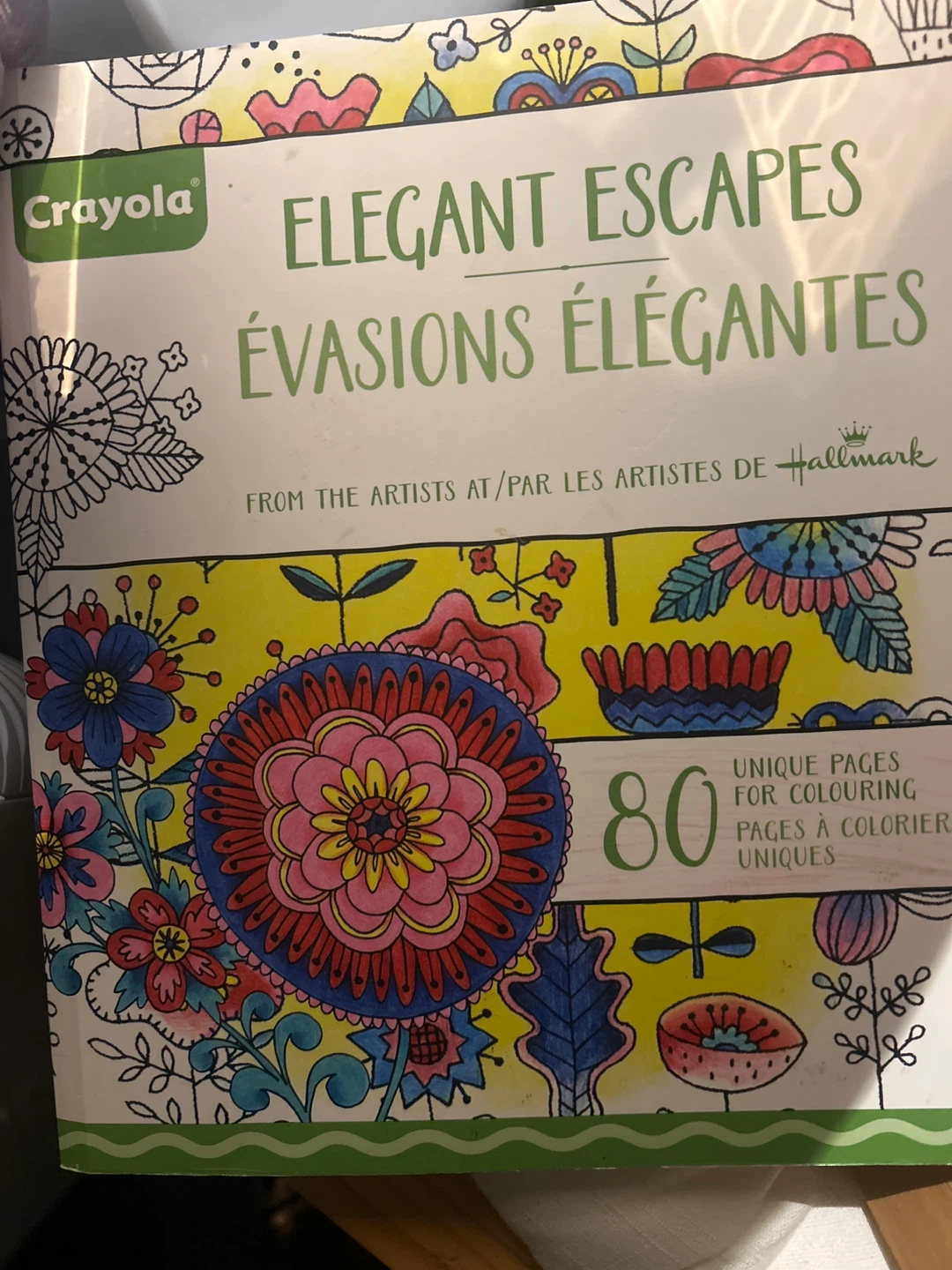 Crayola Elegant Escapes Colouring Book