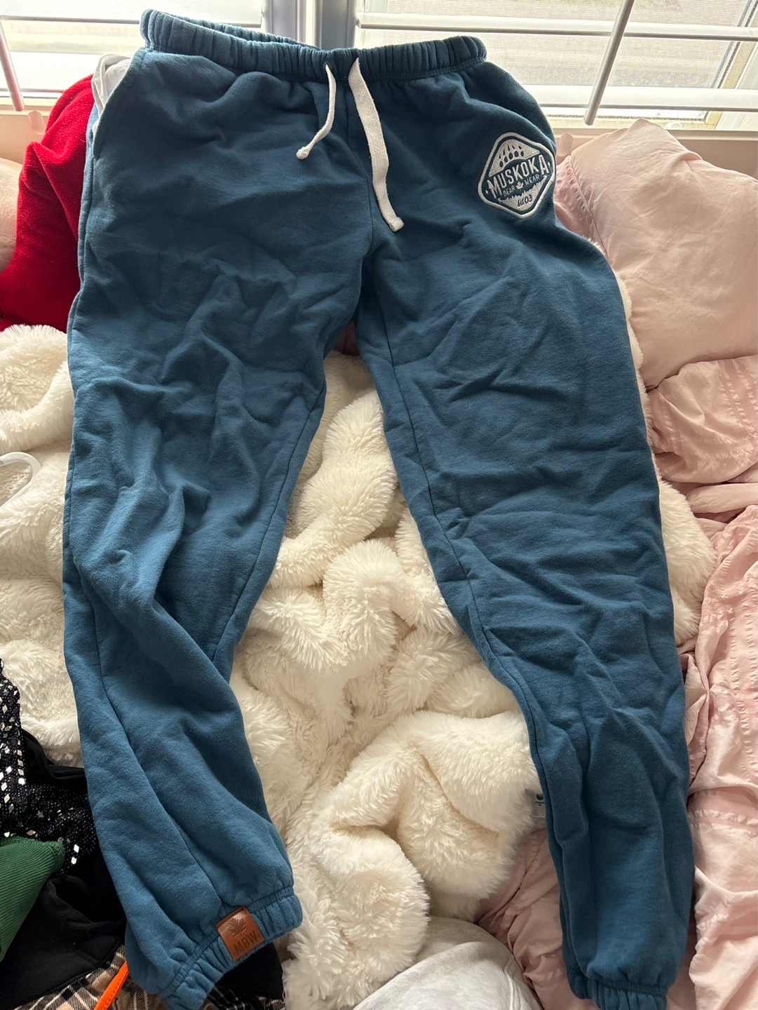 Muskoka Bear Wear Sweatpants Teal