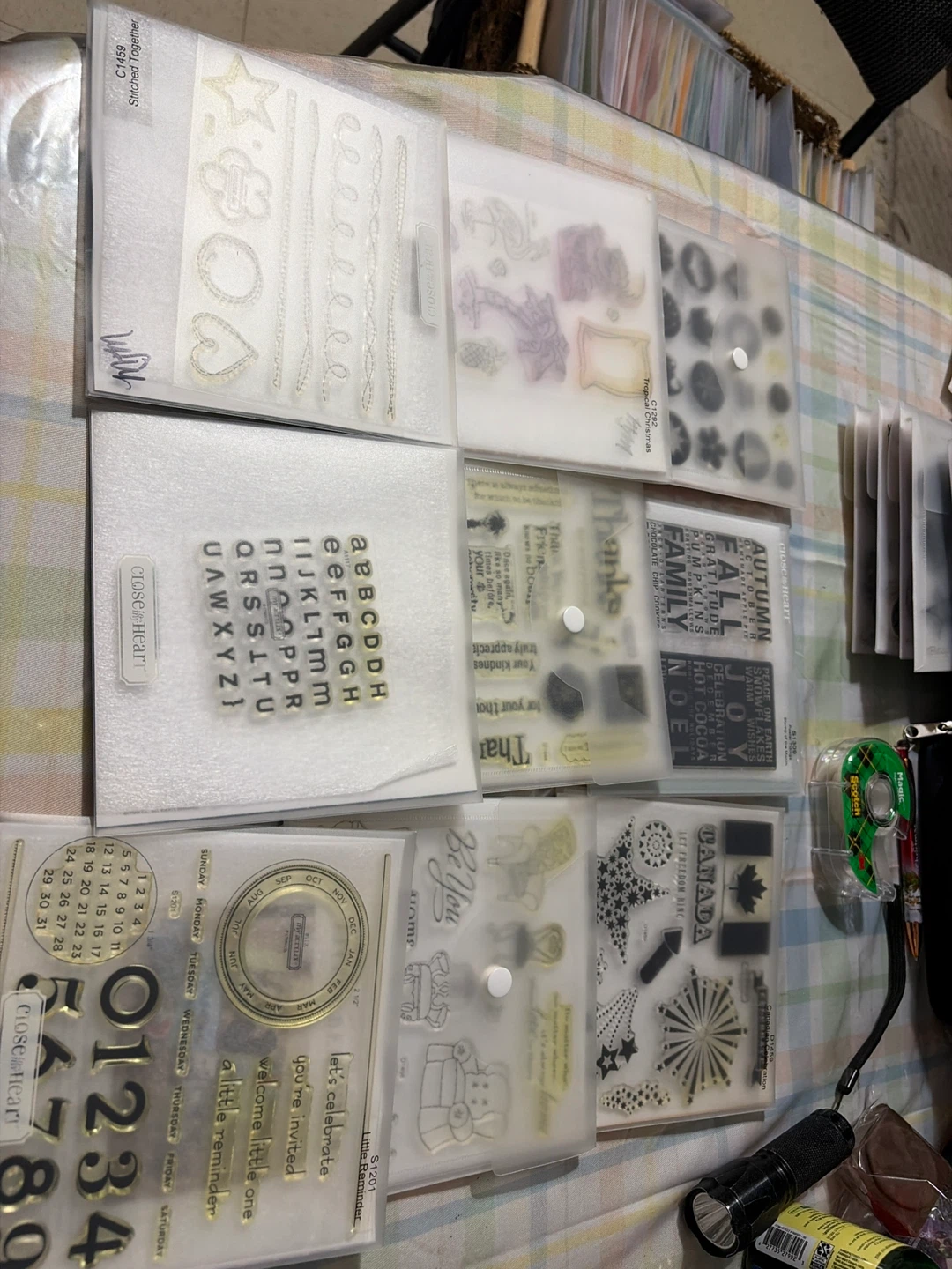 Close To My Heart Clear Stamp Sets Bundle