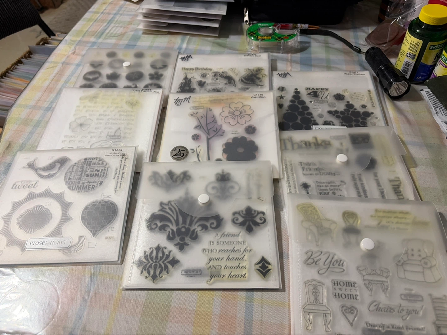Craft Stamp Assortment - Close To My Heart