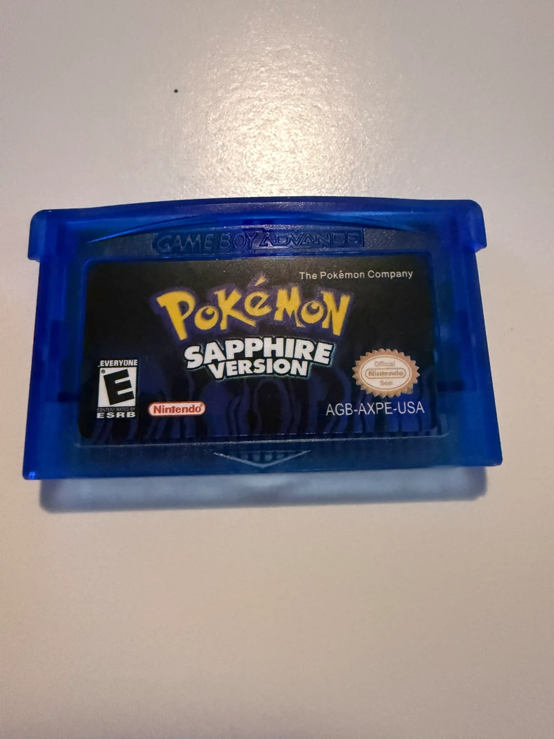 Pokemon Sapphire Version Game Boy Advance Cartridge - photo 2