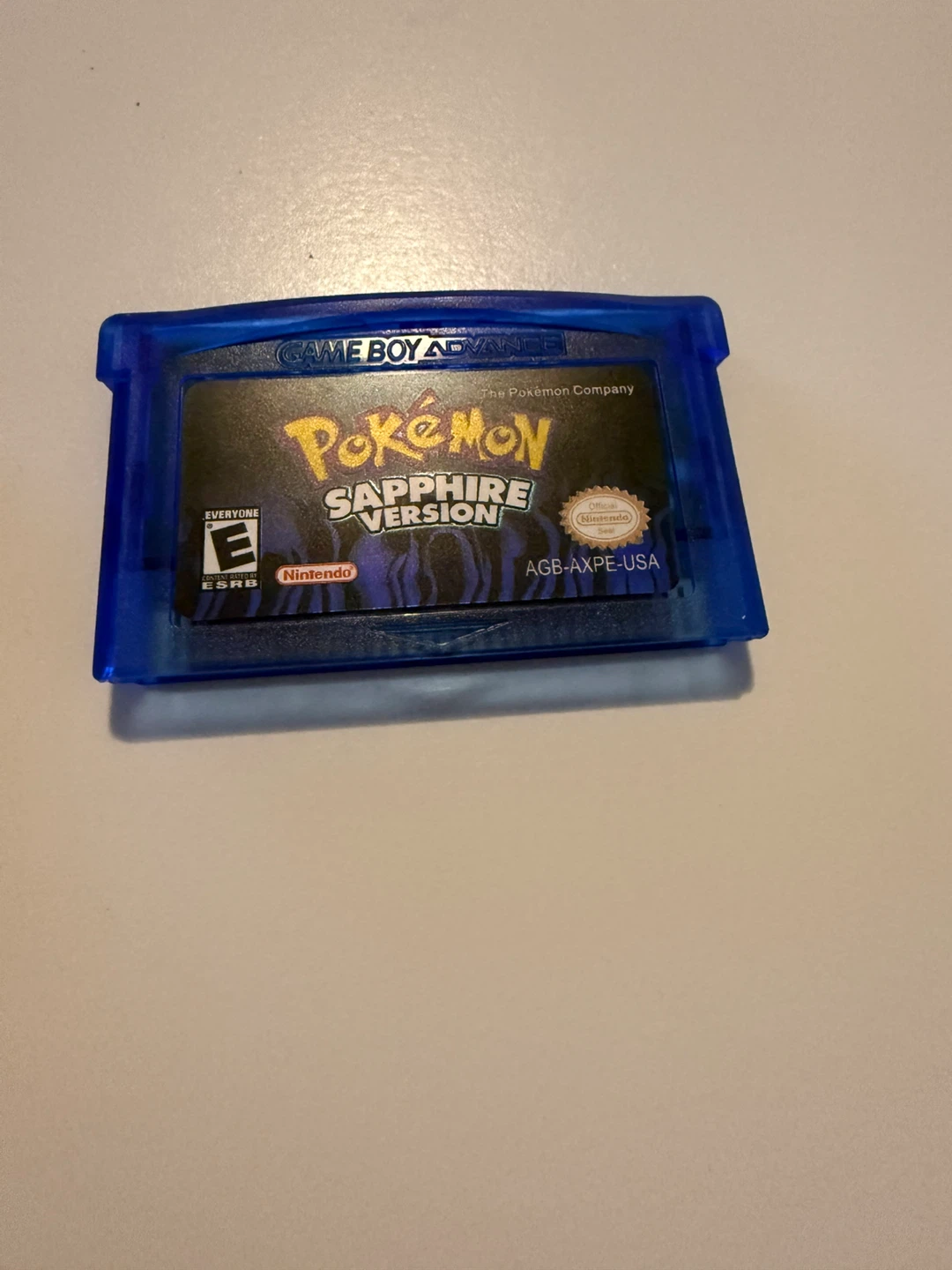 Pokemon Sapphire Version Game Boy Advance Cartridge - photo 3