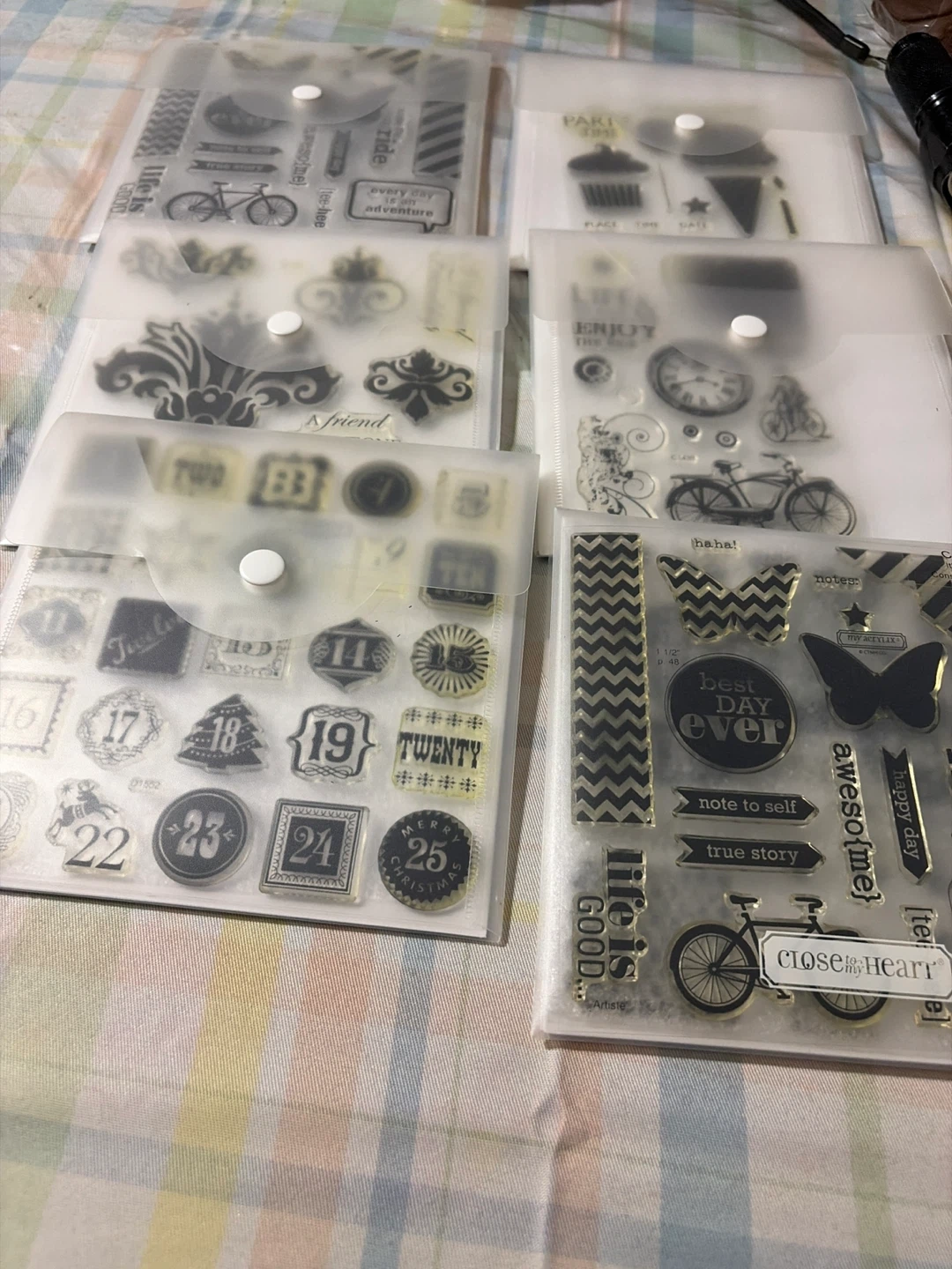 Artiste Clear Stamp Set - Various Designs