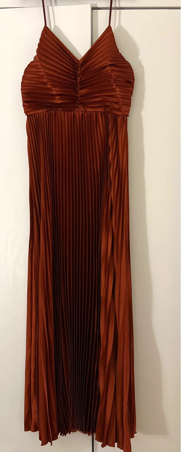 Naira Pleated Maxi Dress - photo 2