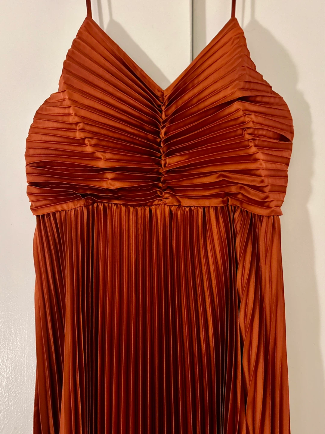 Naira Pleated Maxi Dress