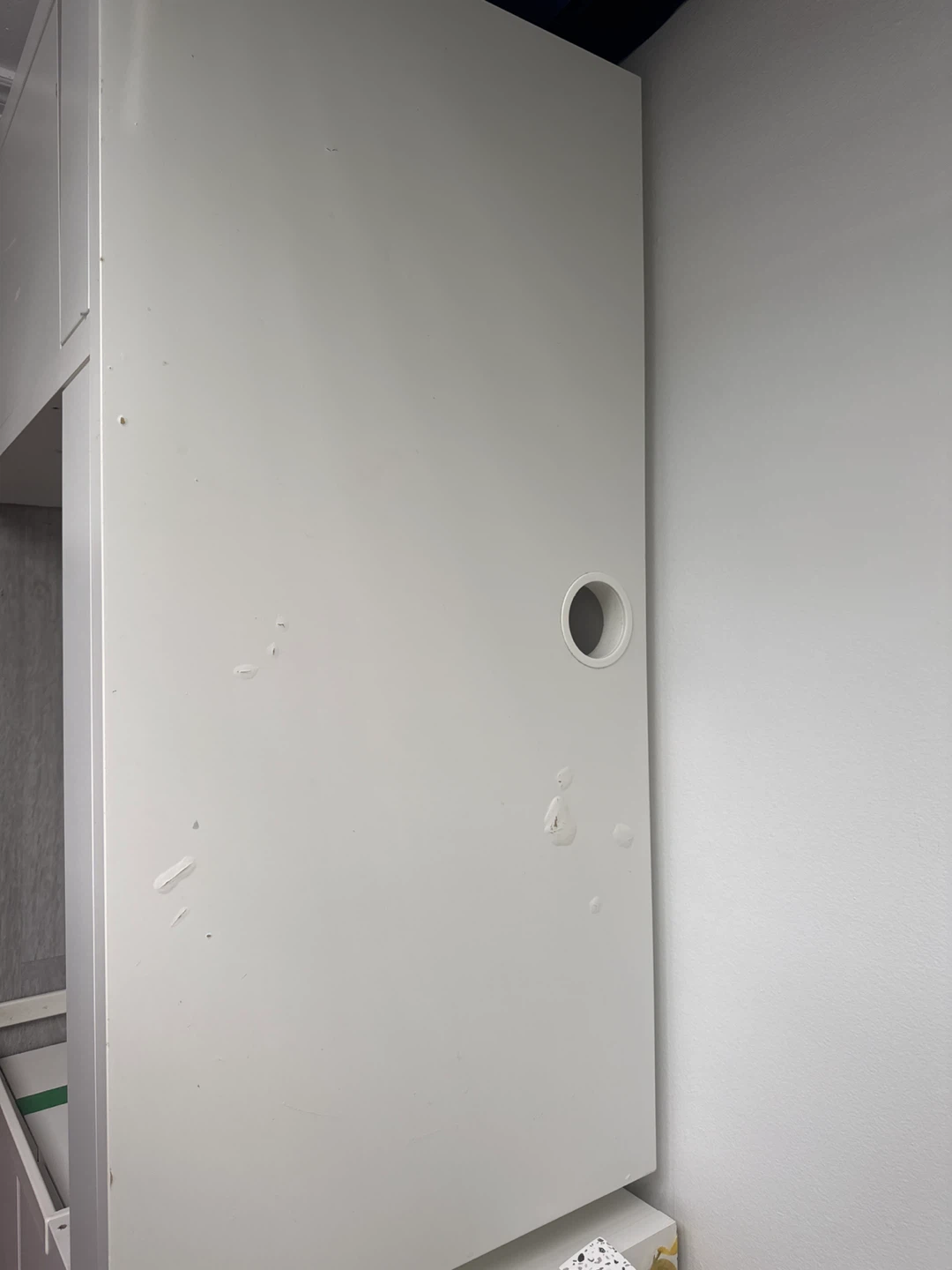 White IKEA Desk with Drawer and Cabinet - photo 2