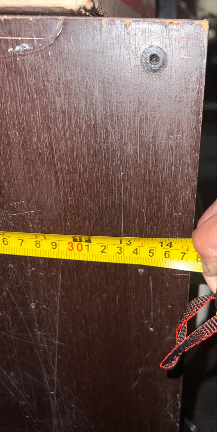 Dark Brown Wood Shelf Unit - photo 4