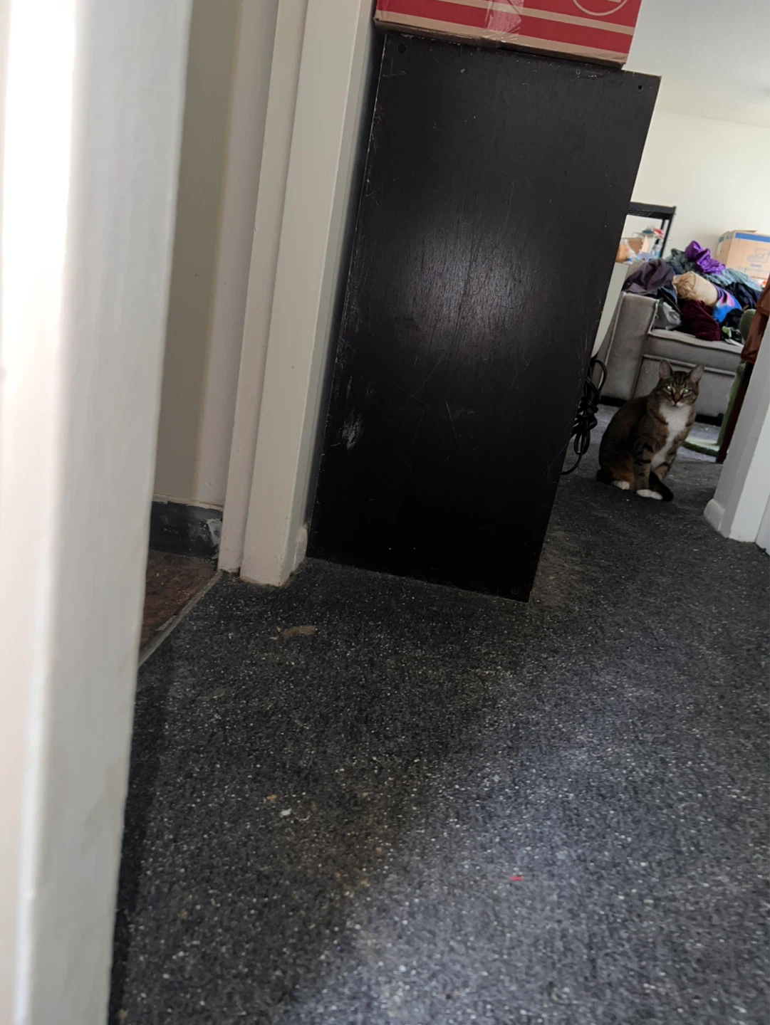 Dark Brown Wood Shelf Unit - photo 2