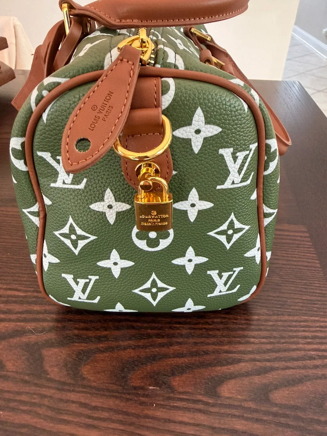 Speedy 30 Bag - Green Monogram - photo 5