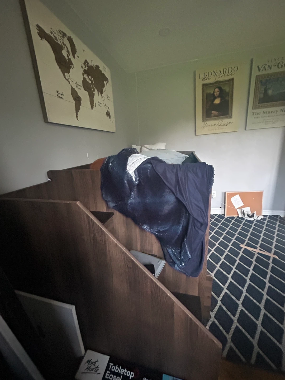 Wooden Bunk Bed with Stairs - photo 4