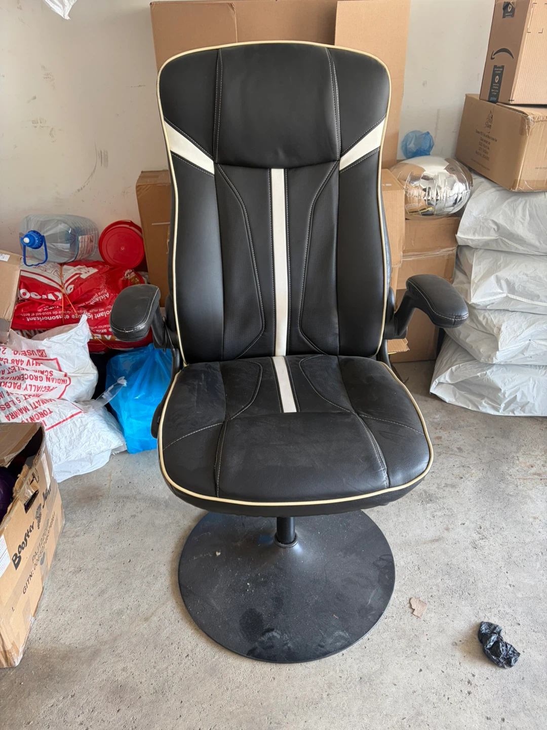 Black and White office Chair