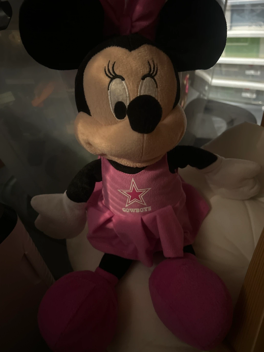 Minnie Mouse Plush Toy Dallas Cowboys