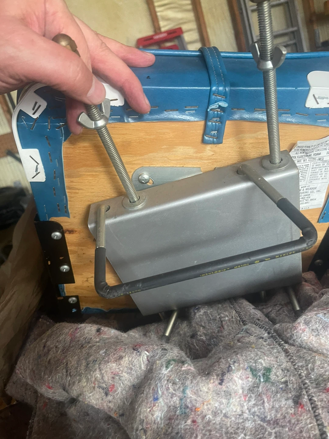 Blue Boat Seat and lures - photo 3