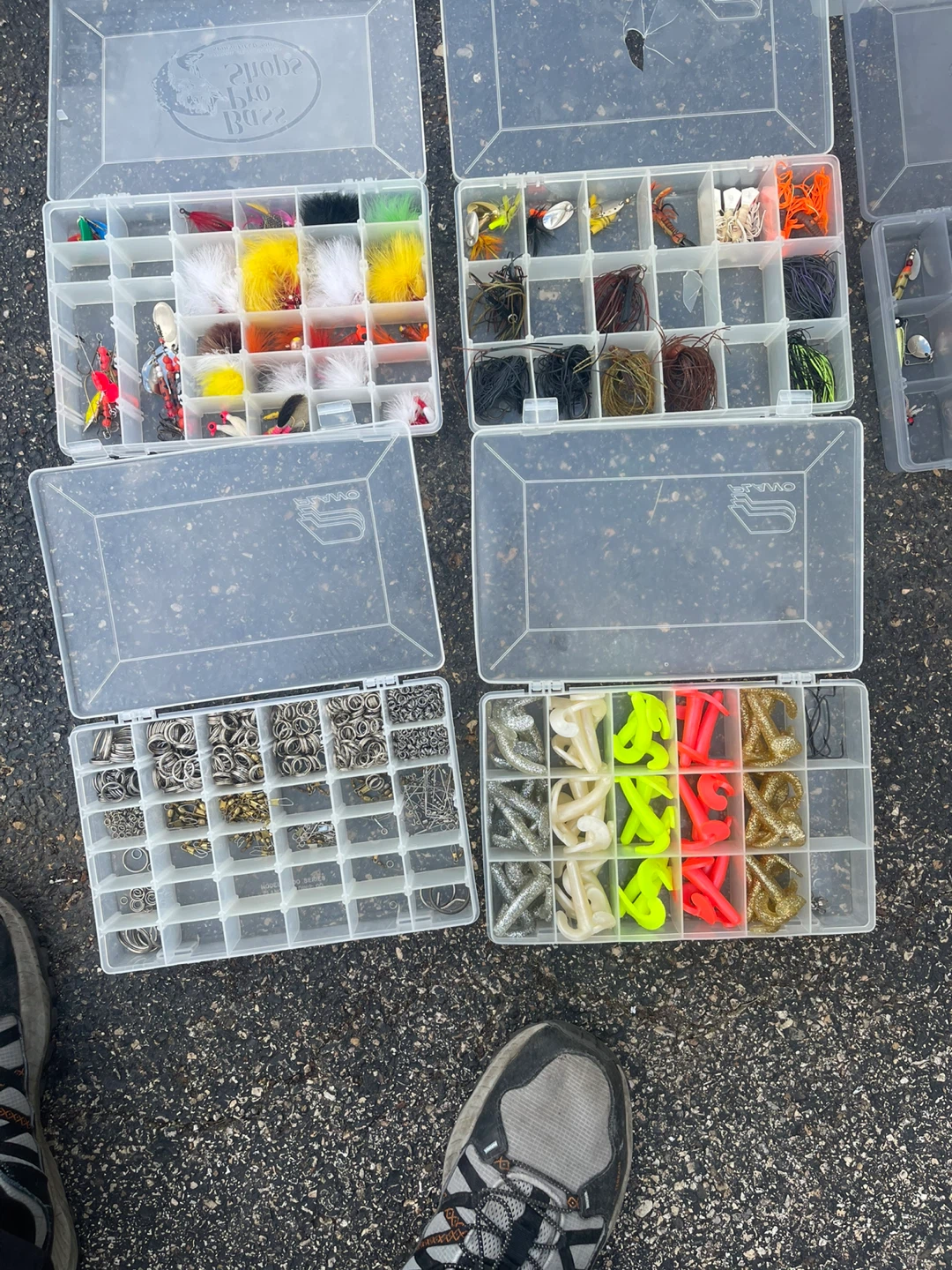 Blue Boat Seat and lures - photo 4