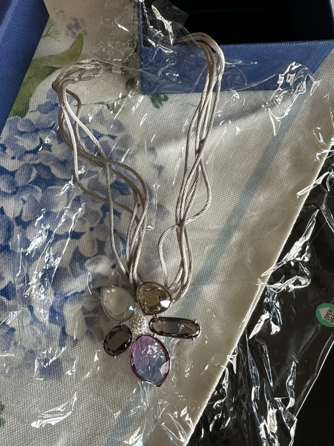 Swarovski Flower Pendant Necklace