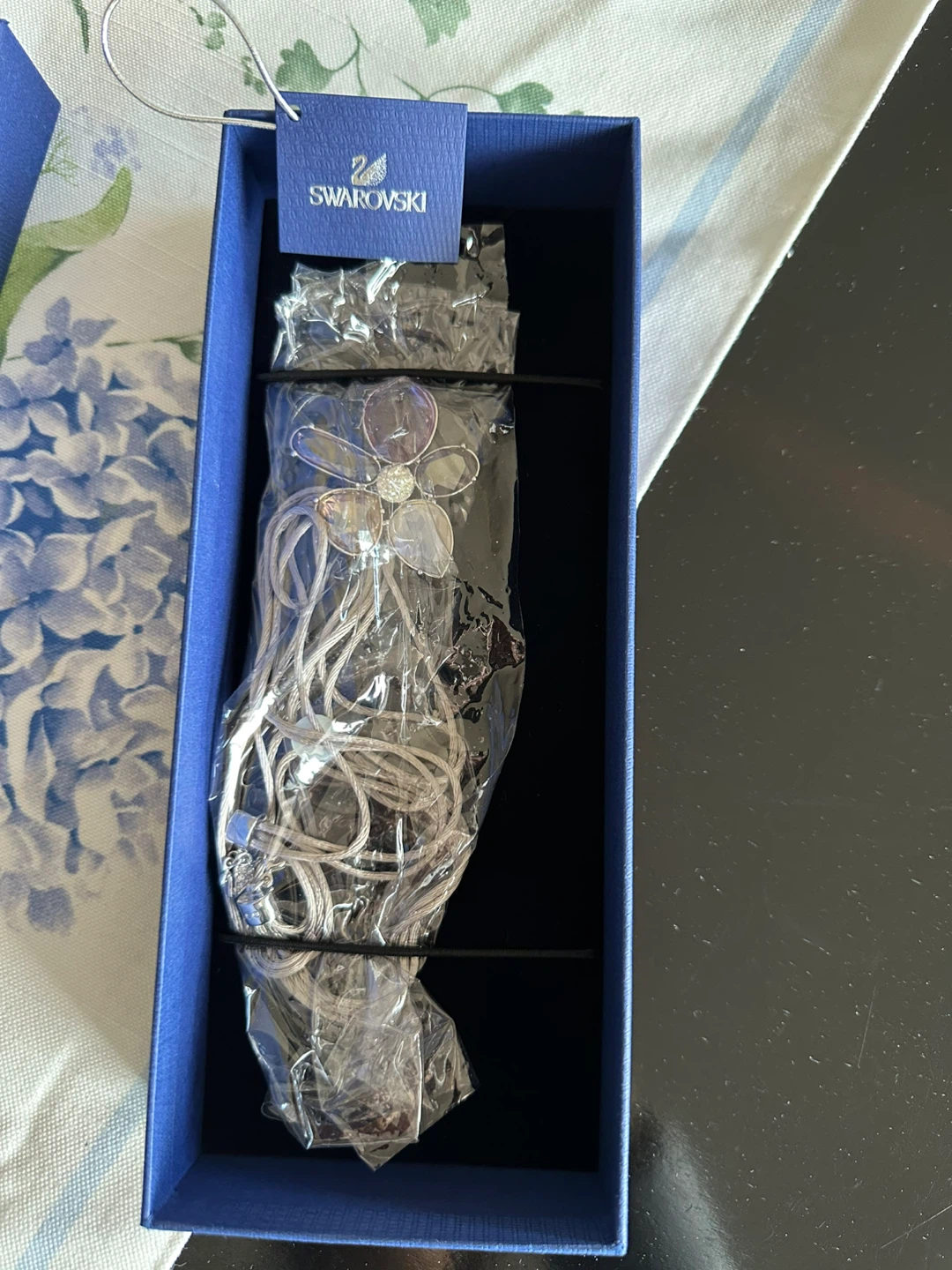 Swarovski Flower Pendant Necklace - photo 3