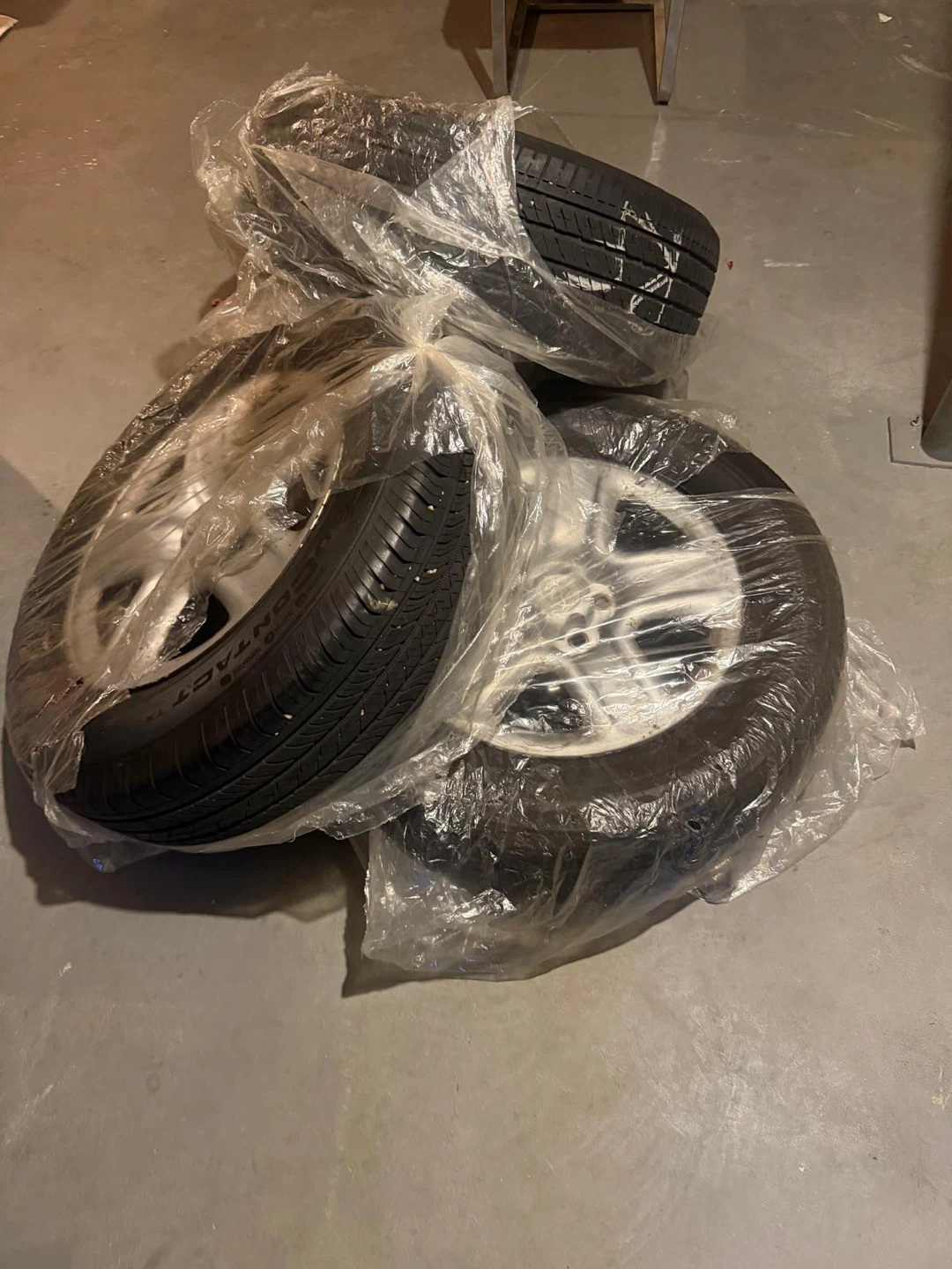 Set of 3 Winter Tires with Rims