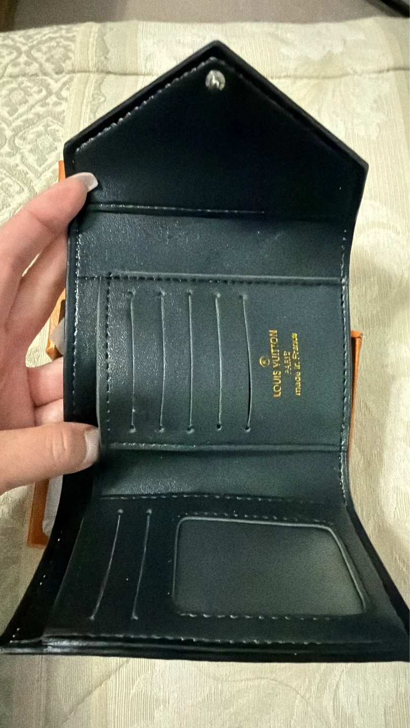 Metallic Silver Monogram Wallet - photo 2