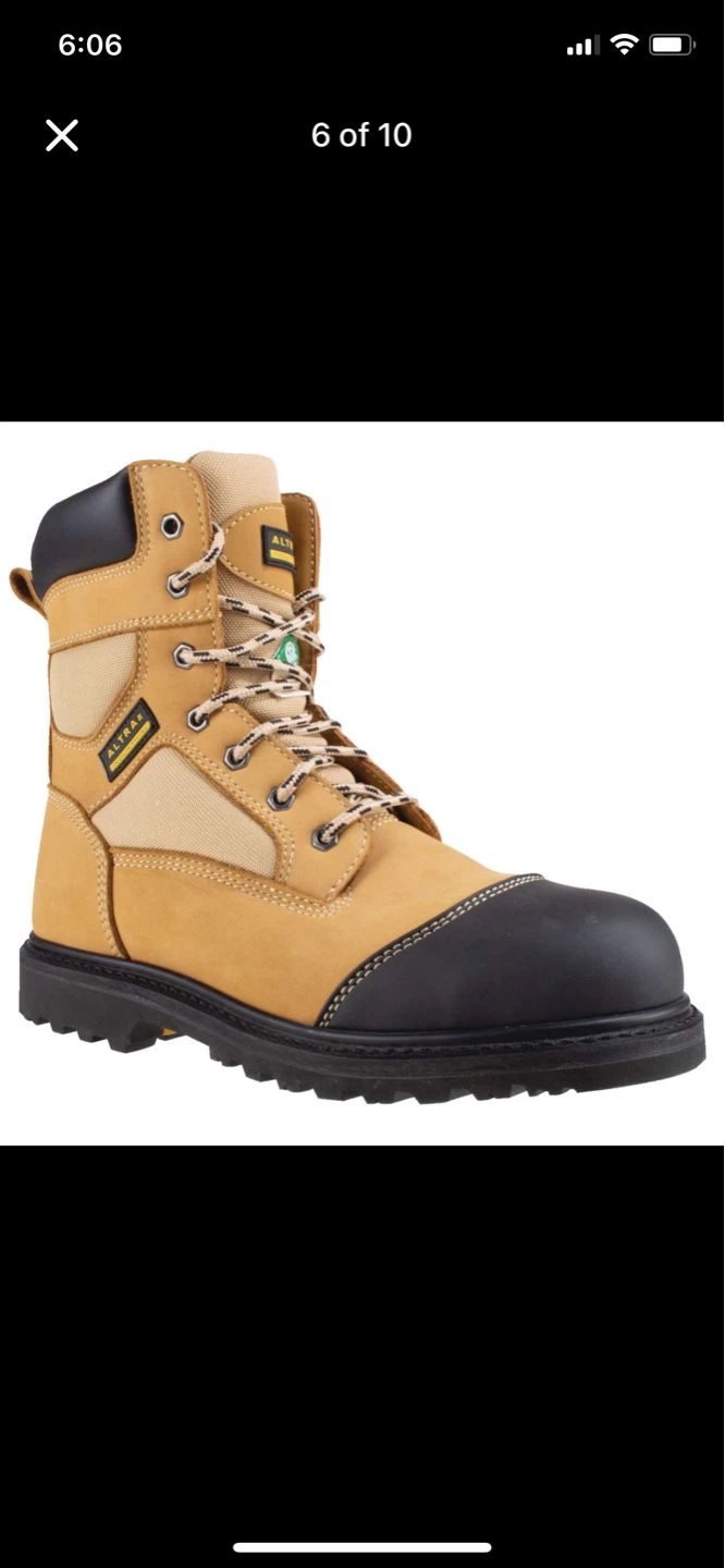 Warehouse safety steel toe shoes - photo 2