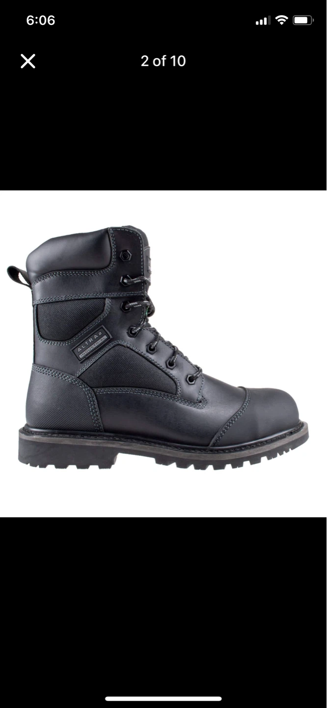 Warehouse safety steel toe shoes - photo 3