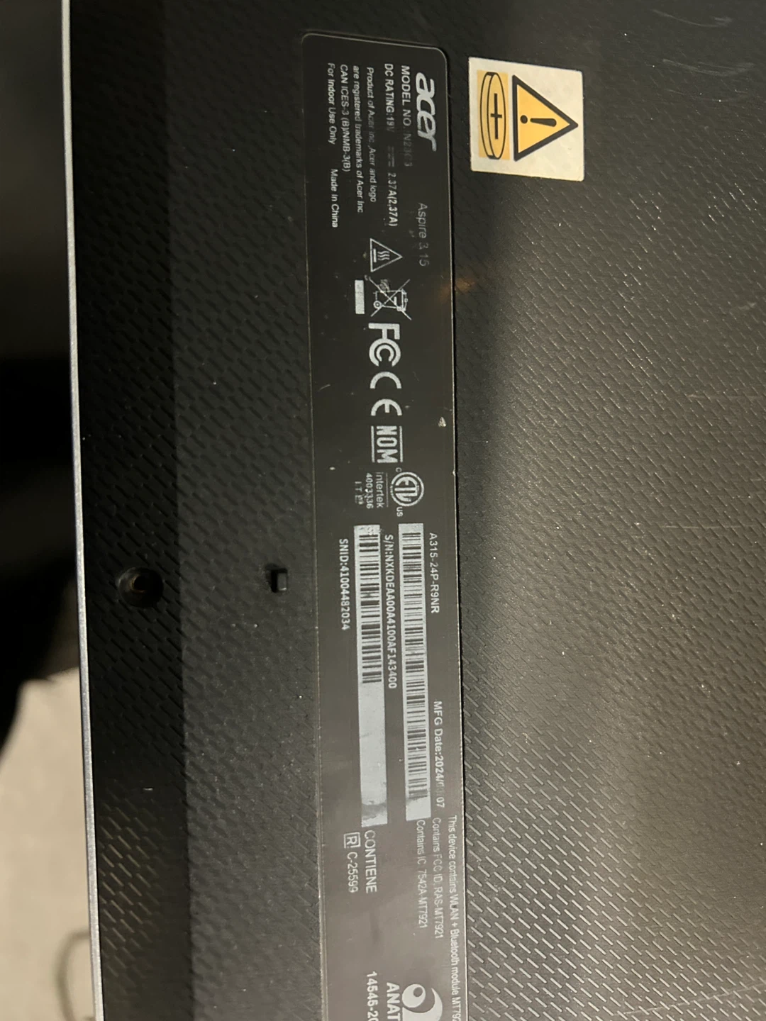 Acer Laptop for parts - photo 2