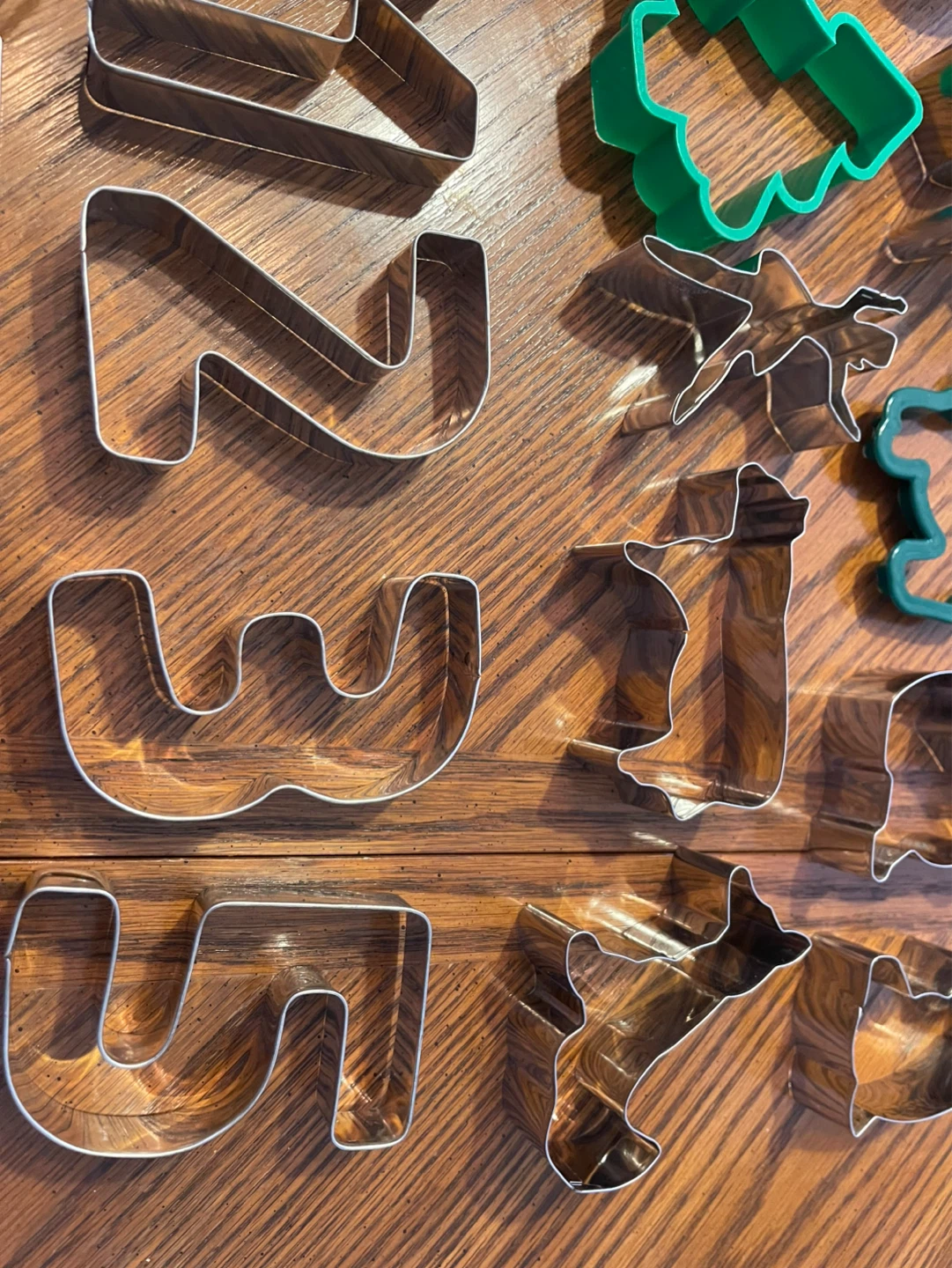 Assorted Metal Cookie Cutters - Numbers, Shapes, and Animals - photo 4