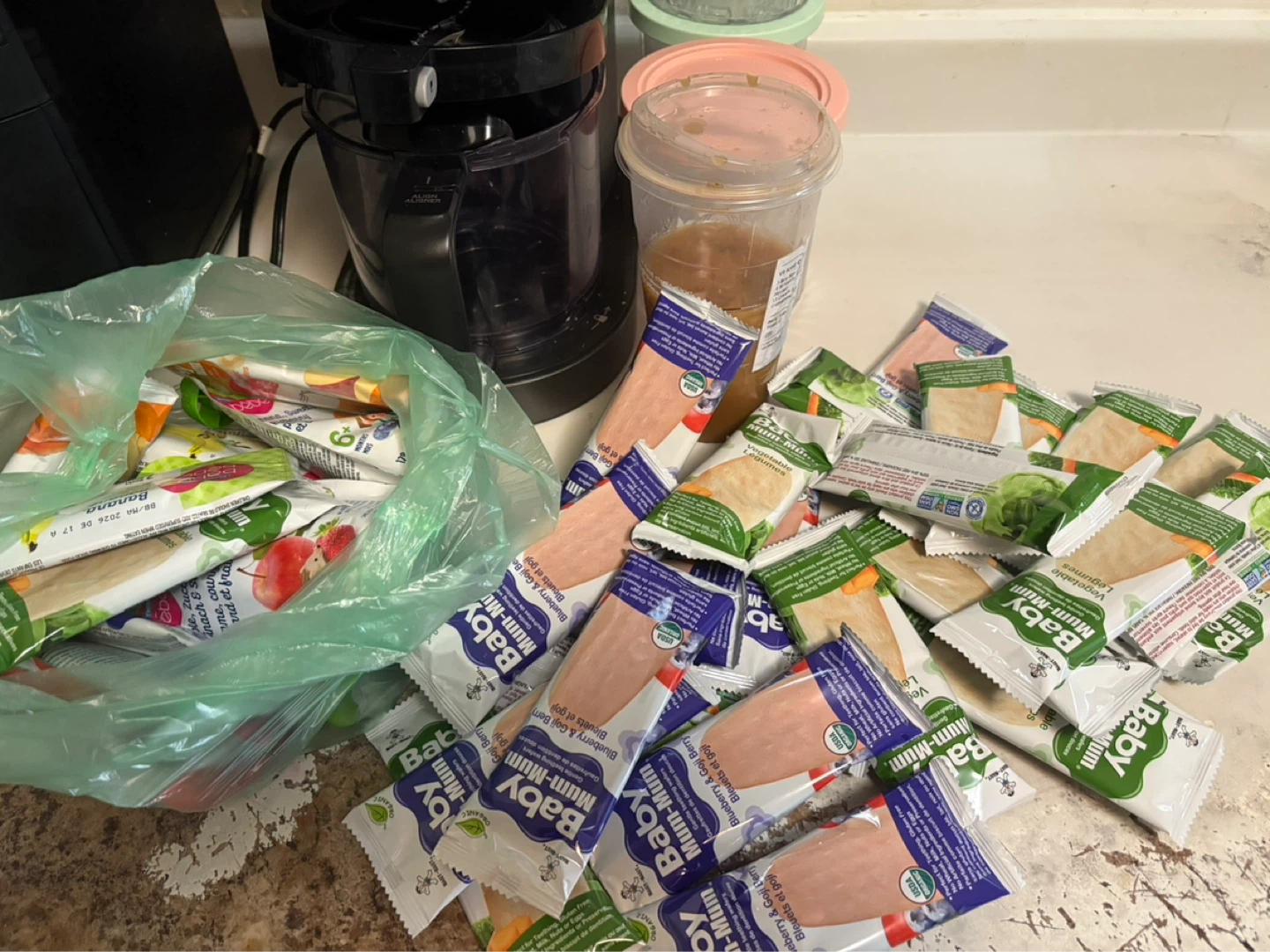 Baby Mum-MUM and baby food pouches - Mixed Flavours