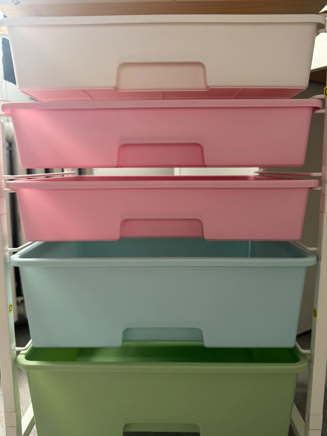 Rolling Storage Cart with 6 Drawers - photo 4
