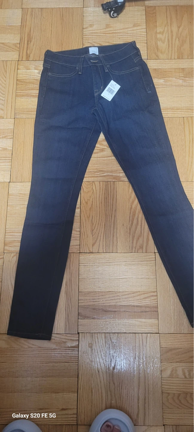 Rich & Skinny Denim Jeans - Size 25 - Candy Blue - photo 3